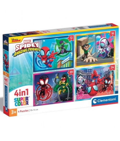 CLEMENTONI 21528 4 IN 1 SPIDEY