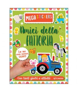 EDICART MEGASTICKERS AMICI FATTORIA