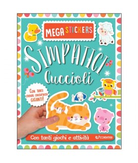 EDICART MEGASTICKERS SIMPATICI CUCCIOLI