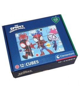 CLEMENTONI 45015 CUBI 12PZ SPIDEY