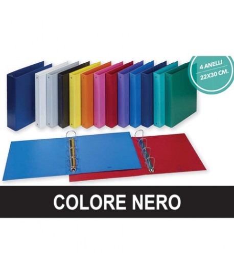 COPERTA EUROPA 22X30 4A D.30 NERO