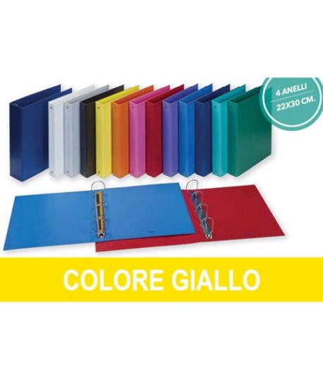 COPERTA EUROPA 22X30 4A D.30 GIALLO