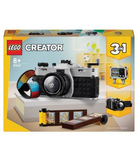 LEGO CREATOR 31147 FOTOCAMERA RETRO'