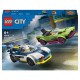 LEGO CITY 60415 INSEGUIMENTO 2 MACCHINE