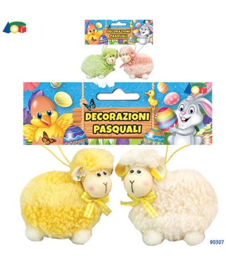 PECORE PELUCHE ASSORTITE 2PZ G90307