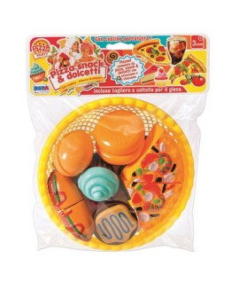 SUPERTOYS 11809 SET PIZZA SNACK E DOLCI