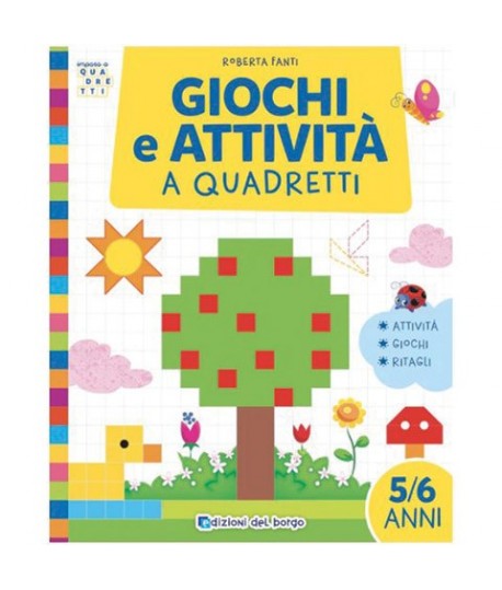 GIOCHI E ATTIVITA' A QUADRETTI 55380A