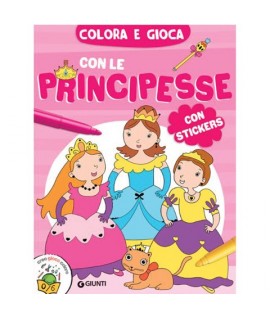 PRINCIPESSE COLORA E GIOCA GIUNTI 82422X