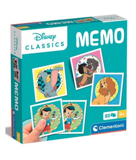 CLEMENTONI 18298 MEMORY 80PZ DISNEY CLAS