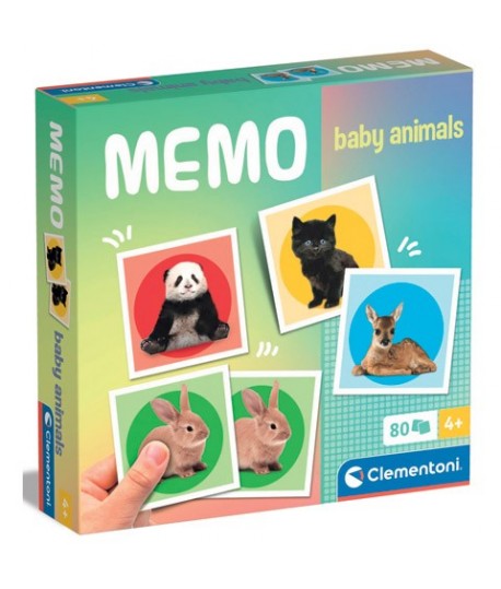 CLEMENTONI 18305 MEMORY 80PZ BABY ANIMAL