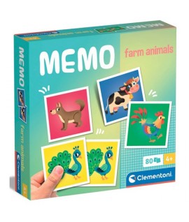 CLEMENTONI 18306 MEMORY 80PZ FARM ANIMAL