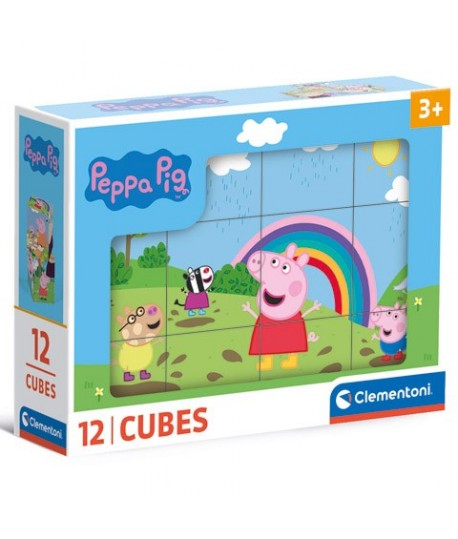 CLEMENTONI 41195 CUBI 12P PEPPA PIG