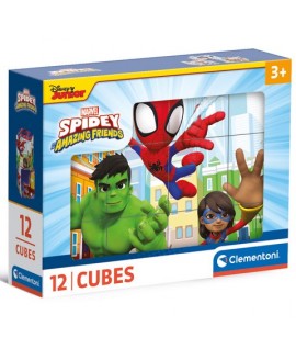 CLEMENTONI 41198 CUBI 12P SPIDEY