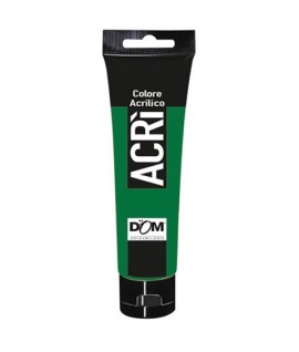 TEMPERA ACRILICA DOM 100ML VERDE PERMANE