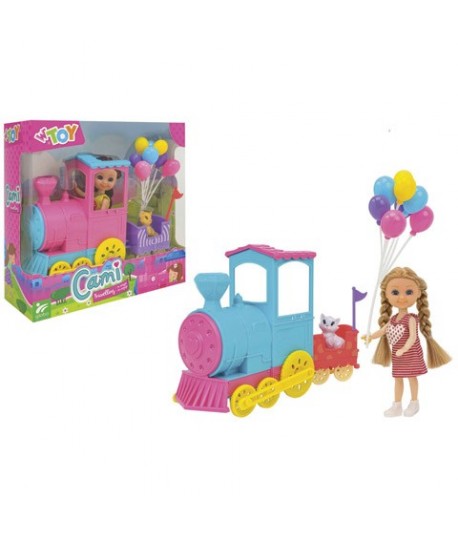 GLOBO 41721 BAMBOLINA CAMI C/TRENINO