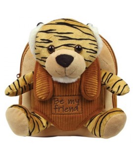 ZAINETTO 13050 C/PELUCHE TIGRE ESTRAIBIL