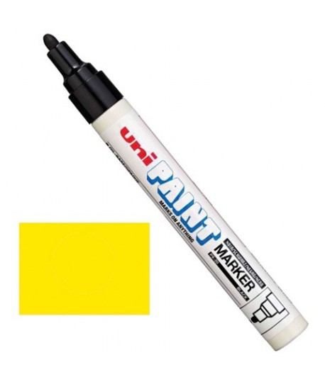 MARCATORE UNI PAINT MARKER PX20 M GIALLO