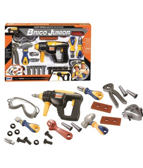 SUPERTOYS 10977 SET TRAPANO A BATTERIA