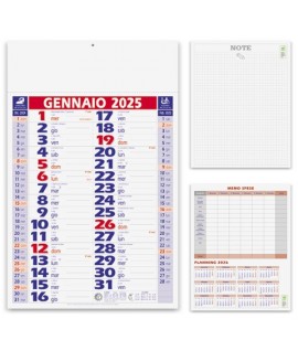 CALENDARIO OLANDESE 29X47 ROS/BL PA620RO