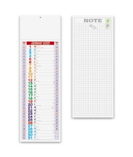 CALENDARIO TRITTICO 14X47 SLIM PA670