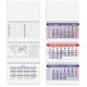 CALENDARIO TRITTICO 31X86 SPIRAL PA510BL