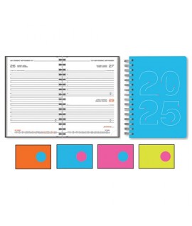 AGENDA GIORN.14X20 CB SD FLUO I73ZS SPIR