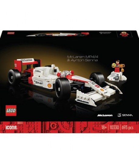 LEGO ICONS 10330 MCLAREN MP4/4 E SENNA