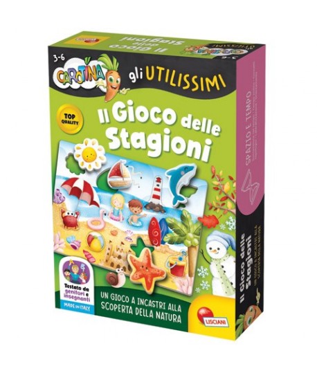 LISCIANI 102389 CAROTINA GIOCO STAGIONI