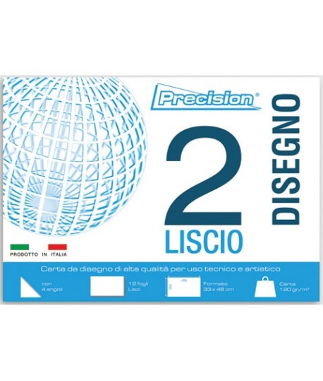 ALBUM DIS.PRECISION 2 33X48 LISCIO 12FF