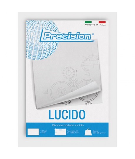 BLOCCO LUCIDO PRECISION 80G A4 10FF