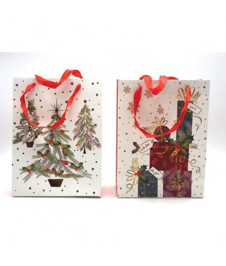 SHOPPER NATALE DECORI 18X8X24H 35707