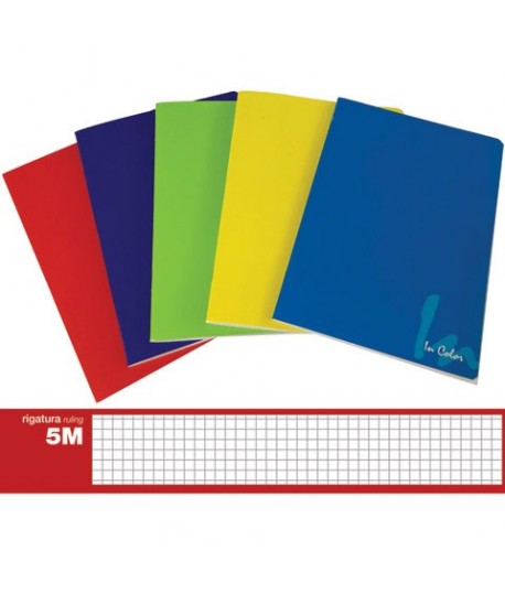 MAXI QUADERNO IN COLOR 80 GR 21FF 5M