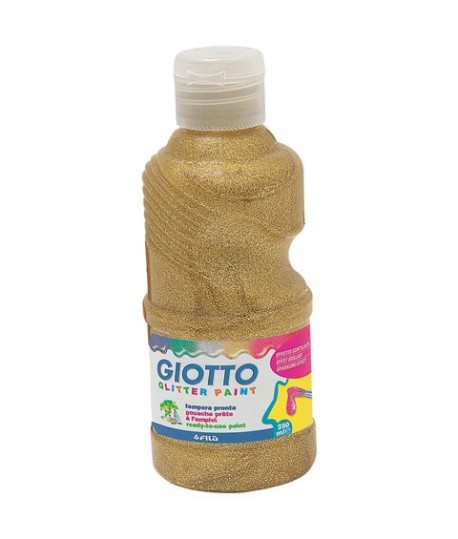 TEMPERA GLITTER GIOTTO 5312 250ML ORO