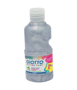 TEMPERA GLITTER GIOTTO 5312 250ML ARGENT