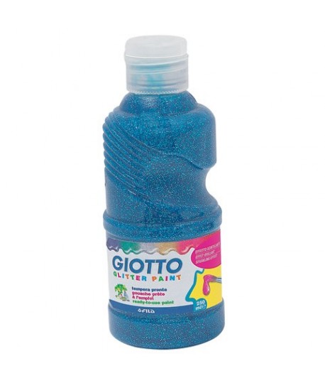 TEMPERA GLITTER GIOTTO 5312 250ML BLU