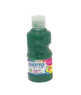 TEMPERA GLITTER GIOTTO 5312 250ML VERDE