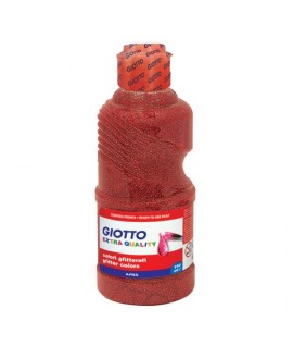 TEMPERA GLITTER GIOTTO 5312 250ML ROSSO