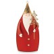 BABBO NATALE METALLO ROSSO CM16 40536