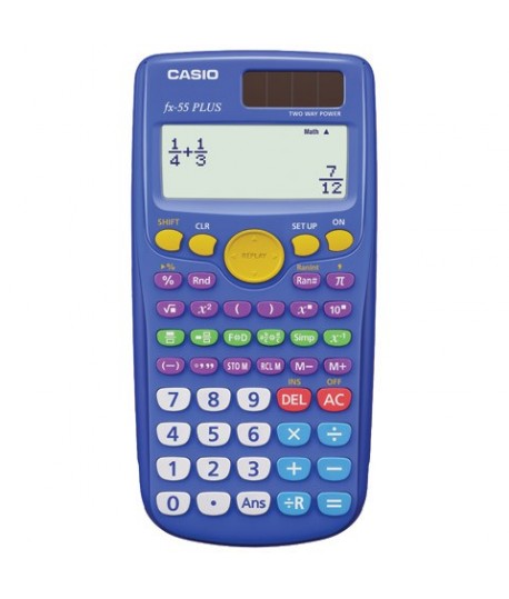 CALCOLATRICE SCIENTIF CASIO FX-55 240F