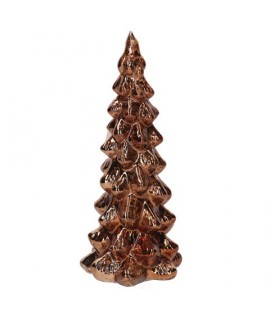 ALBERO VETRO ORO C/LED 11X25H 618767000