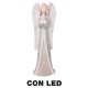 ANGELO RESINA BIANCA+LED ORO H66 633249