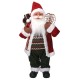 BABBO NATALE TESS.VERDE/ROSSO H60 634201