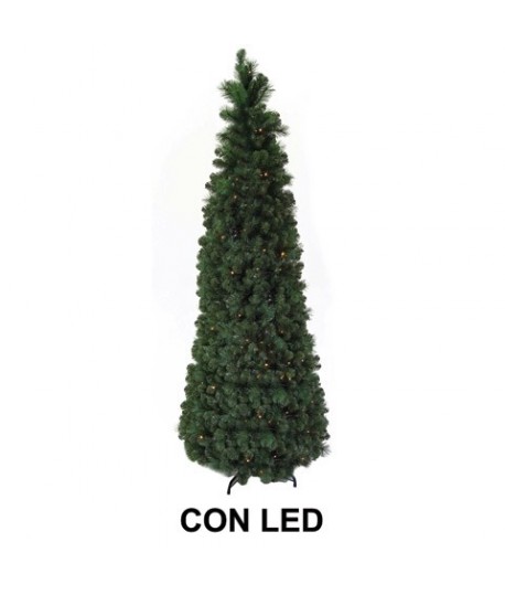 PINO PIEGHEVOLE VERDE CM180 C/LED 636757