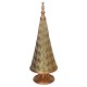 ALBERO RESINA ORO METALLIZZ.H45 636794