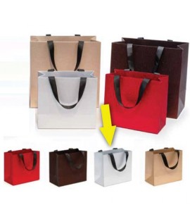 SHOPPER STAR ROMY BAGS 27X15X26 ARGENTO