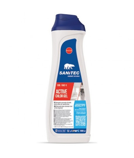 DETERGENTE SANITEC CLORO GEL 1LT 1562-S