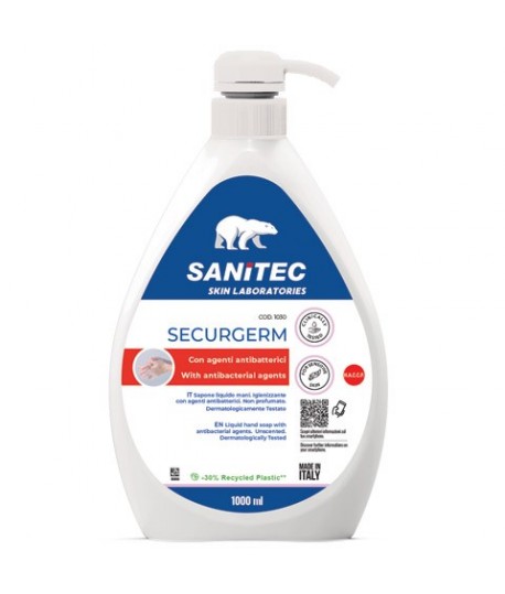 SAPONE LIQUIDO SECURGERM 1LT ANTI-BATTER