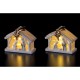 PRESEPE LED CERAMICA 11X7X10H 63561