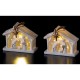 PRESEPE LED CERAMICA 15X7X15H 63562