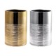 VASO CERAMICA ORO/ARGENTO D15H22H 103499